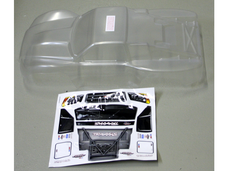 Traxxas Slash Body with Decals (Clear 